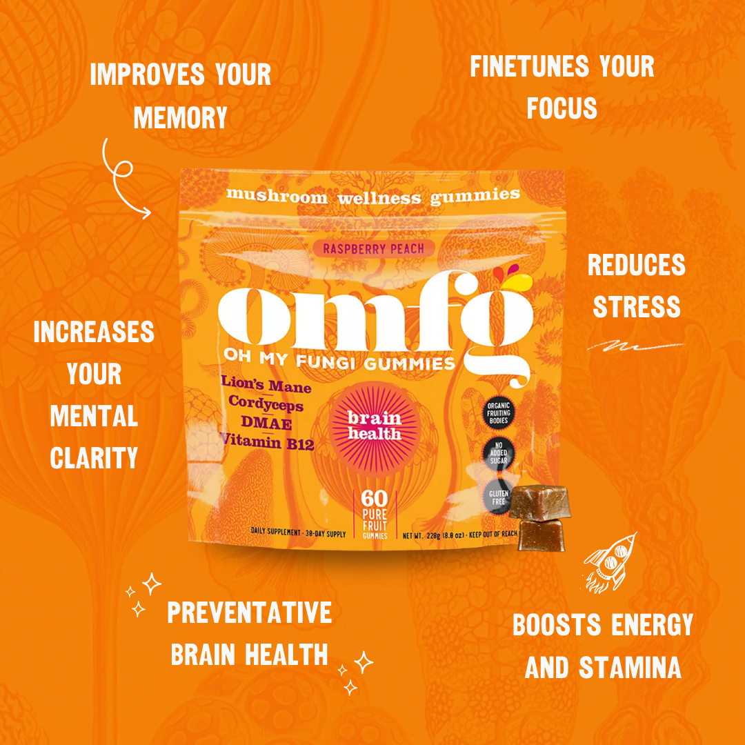 Lion's Mane Brain Health Gummies