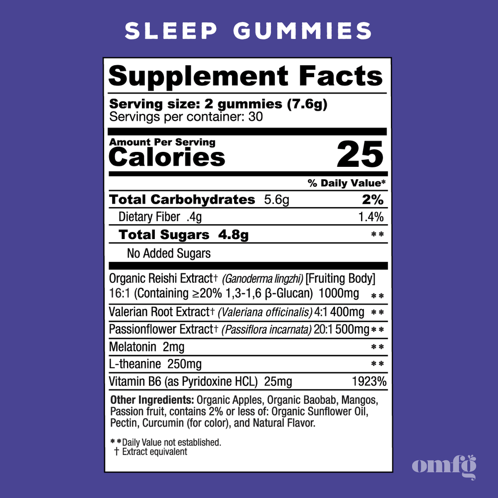 
                  
                    Reishi Sleep Gummies
                  
                